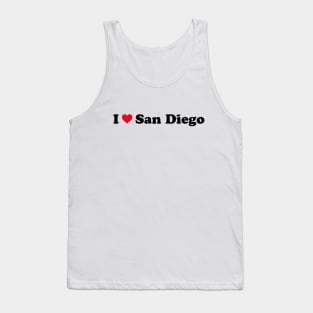 I Love San Diego Tank Top